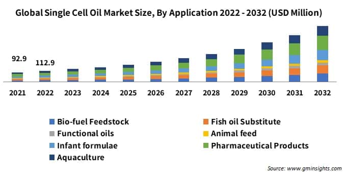 Global Single Cell Oil Market Size, By Application 